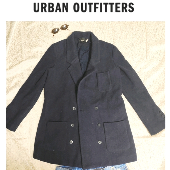 Urban Outfitters BDG navy blue peacoat - Picture 11 of 16